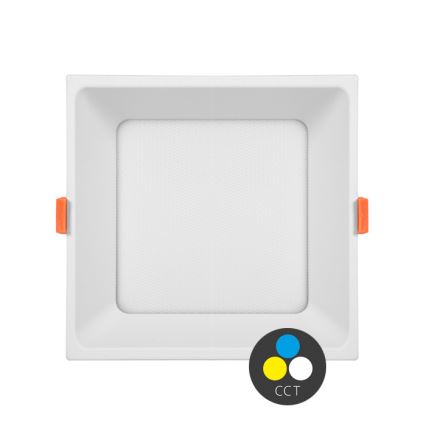 LED Süvistatav valgusti TONY LED/12W/230V 3000/4000/6500K 12x12 cm valge