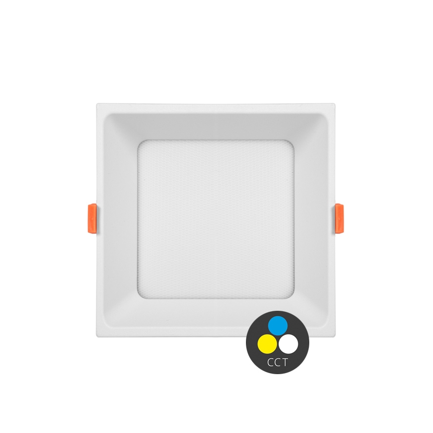 LED Süvistatav valgusti TONY LED/12W/230V 3000/4000/6500K 12x12 cm valge