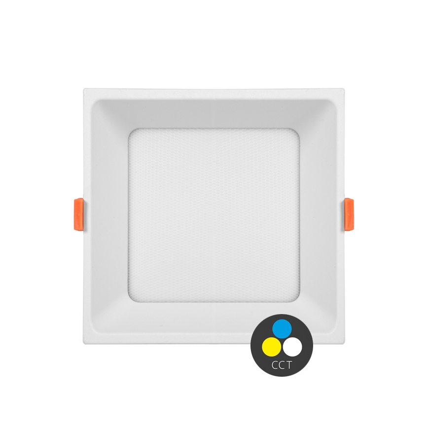 LED Süvistatav valgusti vannituppa TONY LED/24W/230V 3000/4000/6500K 17x17 cm IP44 valge