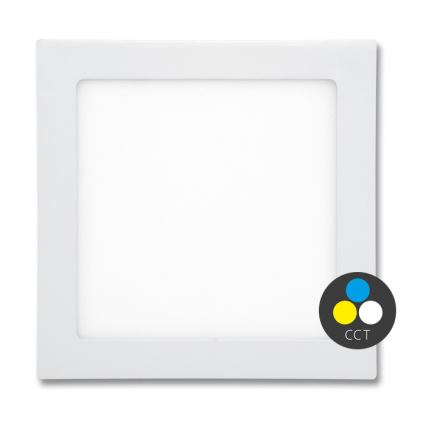 LED Süvistatav valgusti vannituppa RAFA LED/18W/230V 3000/4000/6000K 22x22 cm IP44 valge