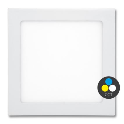 LED Süvistatav valgusti vannituppa RAFA LED/25W/230V 3000/4000/6000K 30x30 cm IP44 valge