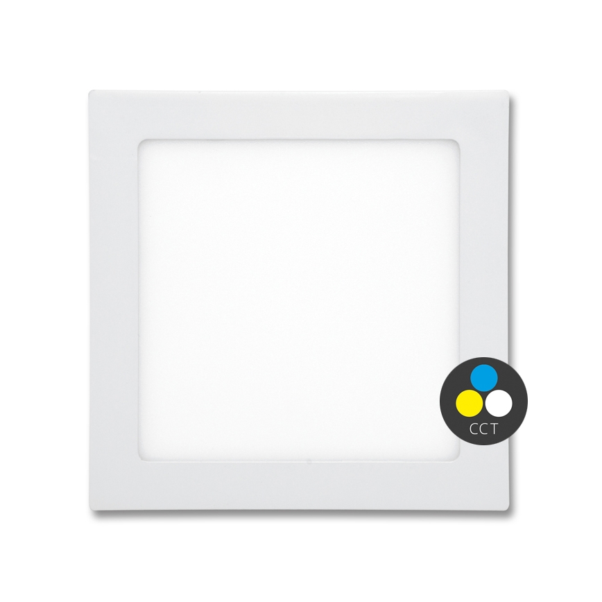 LED Süvistatav valgusti vannituppa RAFA LED/25W/230V 3000/4000/6000K 30x30 cm IP44 valge