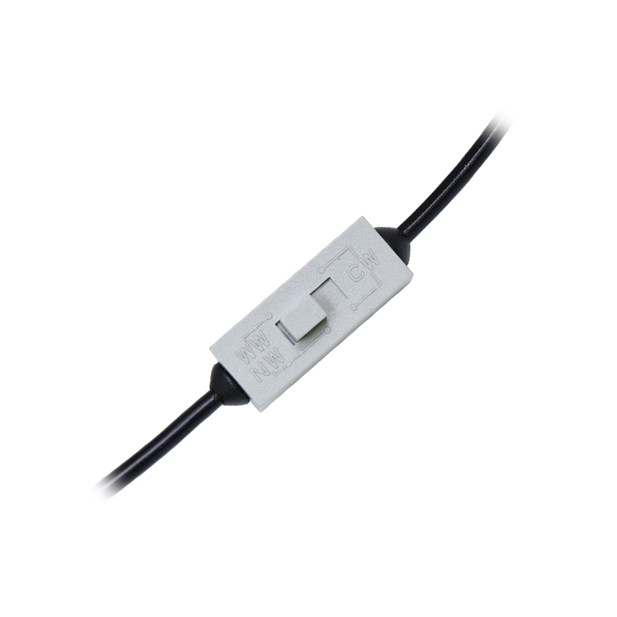 LED Süvistatav valgusti vannituppa RAFA LED/25W/230V 3000/4000/6000K 30x30 cm IP44 must