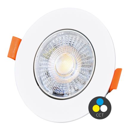 LED Hämardatav süvistatav valgusti ZITA LED/3/5/7W/230V 3000/4000/6000K d. 9 cm valge