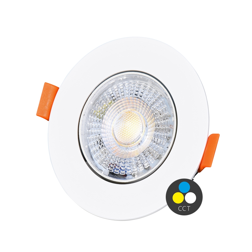 LED Hämardatav süvistatav valgusti ZITA LED/3/5/7W/230V 3000/4000/6000K d. 9 cm valge