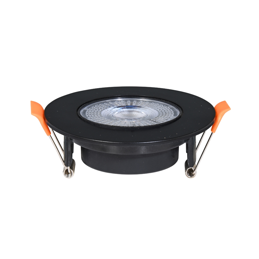 LED Hämardatav süvistatav valgusti ZITA LED/3/5/7W/230V 3000/4000/6000K d. 9 cm must