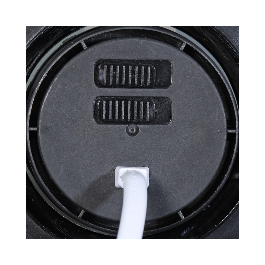 LED Hämardatav süvistatav valgusti ZITA LED/3/5/7W/230V 3000/4000/6000K d. 9 cm must