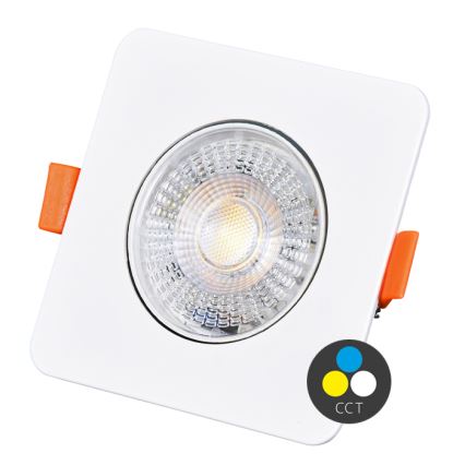 LED Hämardatav süvistatav valgusti KENT LED/3/5/7W/230V 3000/4000/6000K 9x9 cm valge