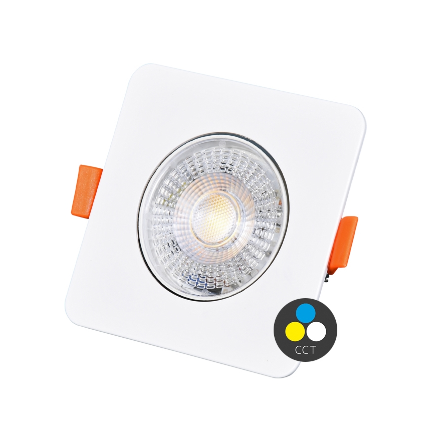 LED Hämardatav süvistatav valgusti KENT LED/3/5/7W/230V 3000/4000/6000K 9x9 cm valge