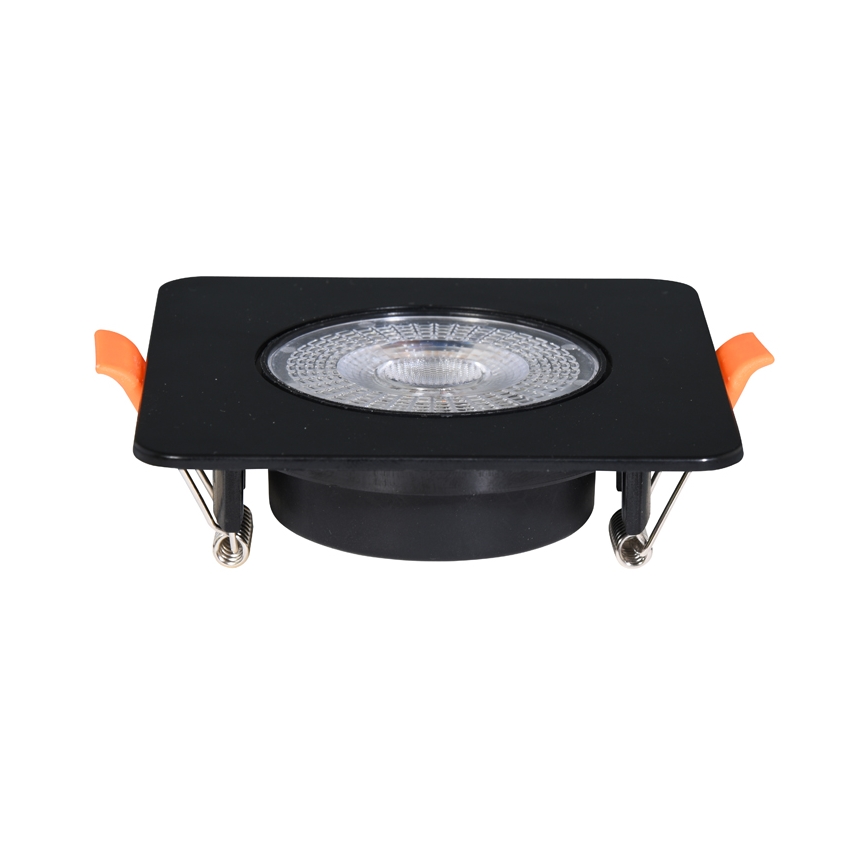 LED Hämardatav süvistatav valgusti KENT LED/3/5/7W/230V3000/4000/6000K 9x9 cm must