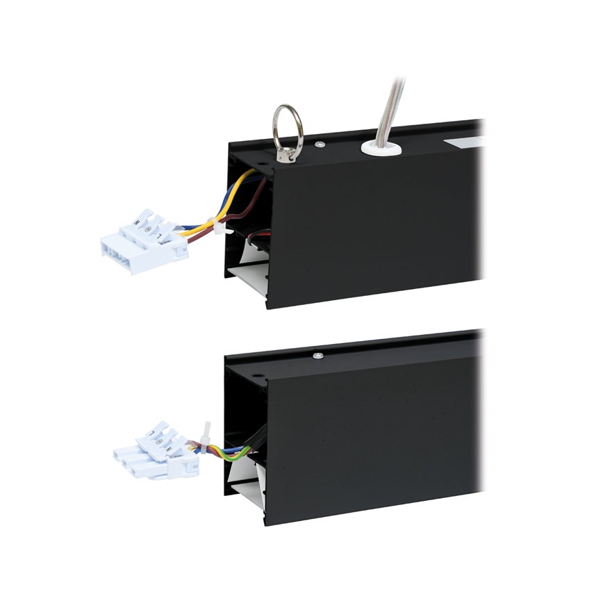 LED Laevalgusti DONAR LED/28W/230V 4000K 120 cm must