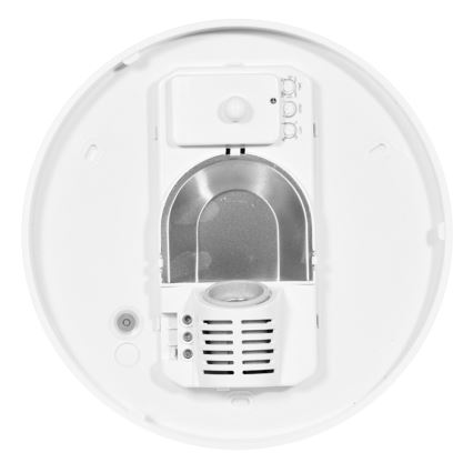 Väli laevalgusti anduriga HECTOR 1xE27/60W/230V d. 30 cm IP44 opaal valge