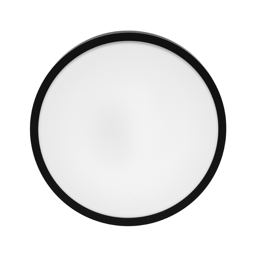 LED Laevalgusti vannituppa LIRA LED/18W/230V 4000K d. 29,5 cm IP44 must