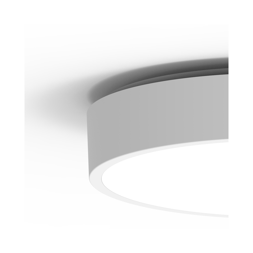 LEd Väli laevalgusti anduriga MARTIN LED/15W/230V 3000/4000K d. 30 cm IP65 valge