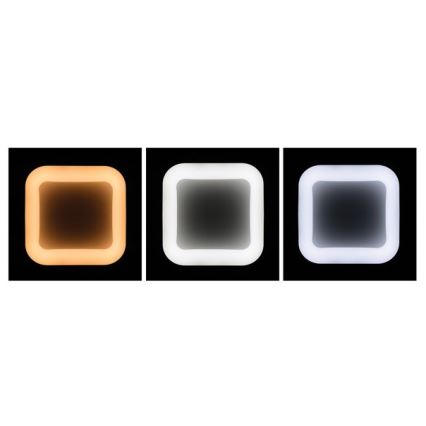 LED Hämardatav laevalgusti NEST LED/40W/230V 3000–6500K hall + pult