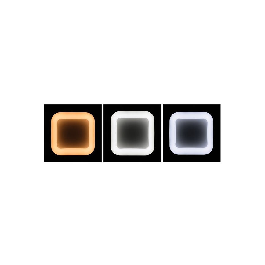 LED Hämardatav laevalgusti NEST LED/40W/230V 3000–6500K hall + pult