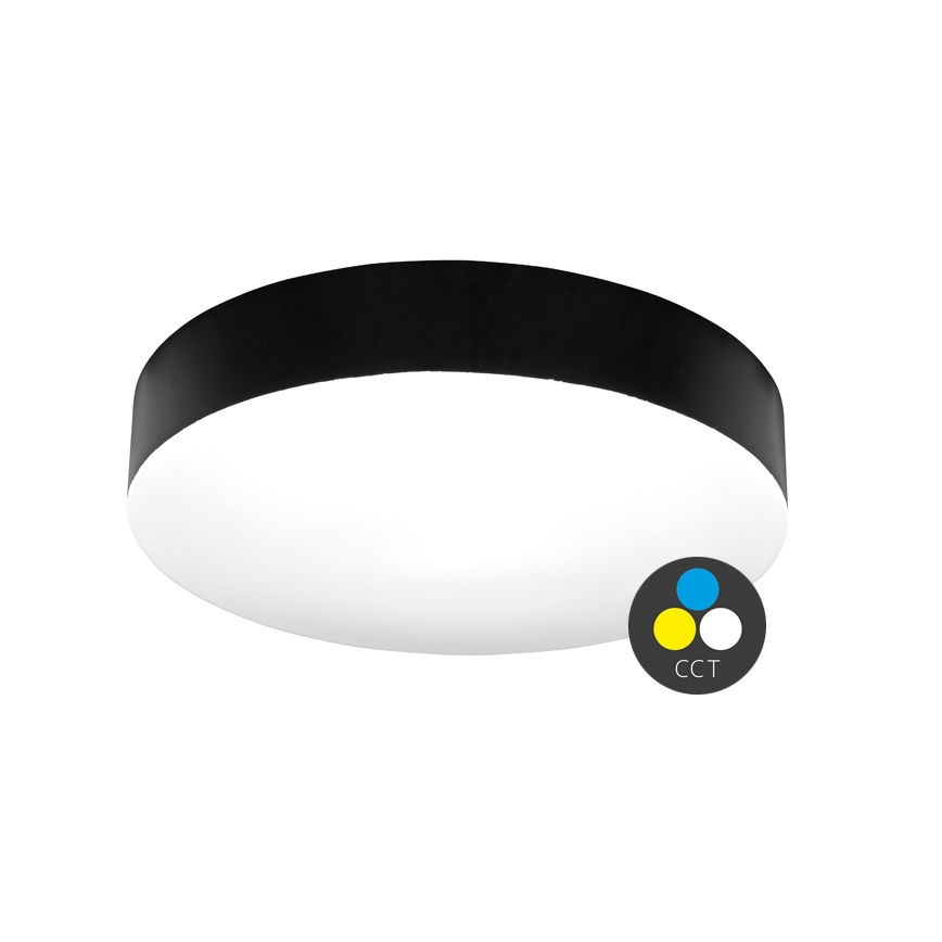 LED Laevalgusti vannituppa MAKARON LED/50W/230V 3000/4000/6000K d. 50 cm IP44 must