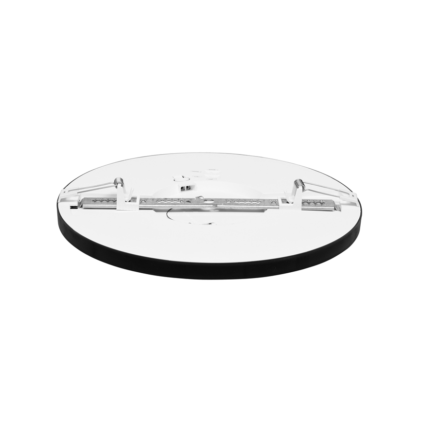 LED Hämardatav valguspaneel LEXA LED/6/12/18W/230V 3000/4000/6000K d. 22,5 cm must