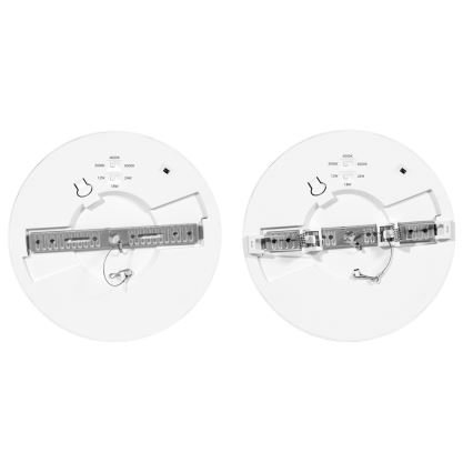 LED Hämardatav valguspaneel anduriga LEXA LED/12/18/24W/230V 3000/4000/6000K d. 30 cm valge