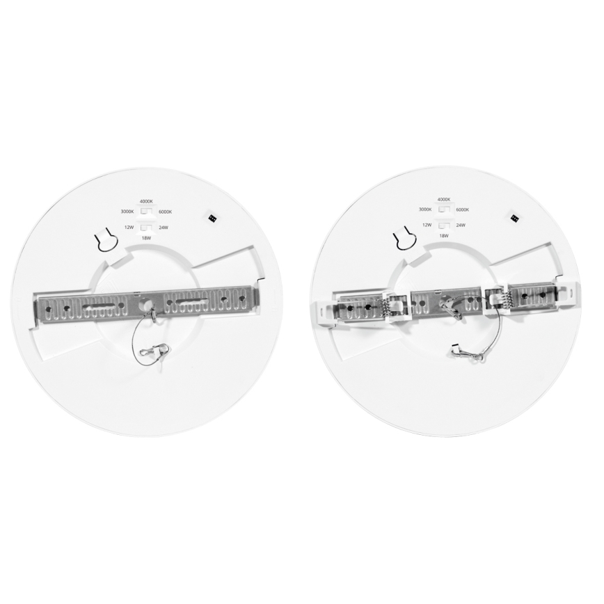 LED Hämardatav valguspaneel anduriga LEXA LED/12/18/24W/230V 3000/4000/6000K d. 30 cm valge