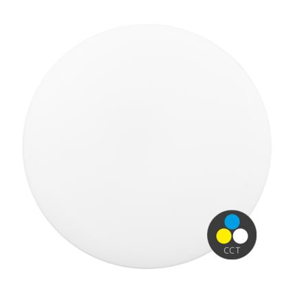 LED Laevalgusti vannituppa DISK LED/24W/230V 3000/4000/6500K d. 38 cm IP44 valge