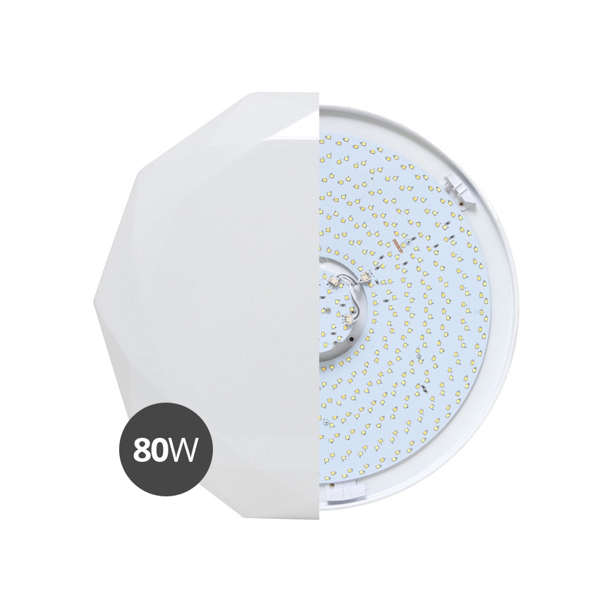 LED Hämardatav laevalgusti DIAMANT LED/80W/230V + pult