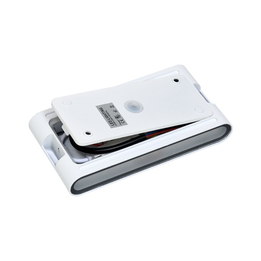 LED Väli seinavalgusti BRICK 2xLED/6W/230V 3000/4000/6500K IP65 valge