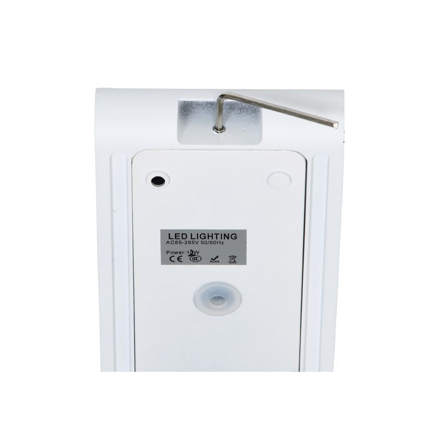 LED Väli seinavalgusti BRICK 2xLED/6W/230V 3000/4000/6500K IP65 valge