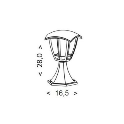 LED Välivalgusti VERONA LED/8W/230V IP44