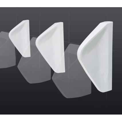 EcoStep 33001 - Pissuaari eraldussein 57,5x36 cm keraamika/valge