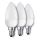 Eglo 10697 - KOMPLEKT 3x LED Pirn E14/4W/230V 320lm küünal 3000K