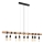 Eglo 182429 - Rippvalgusti kaabliga TOWNSHEND 9xE27/60W/230V