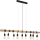 Eglo 182429 - Rippvalgusti kaabliga TOWNSHEND 9xE27/60W/230V