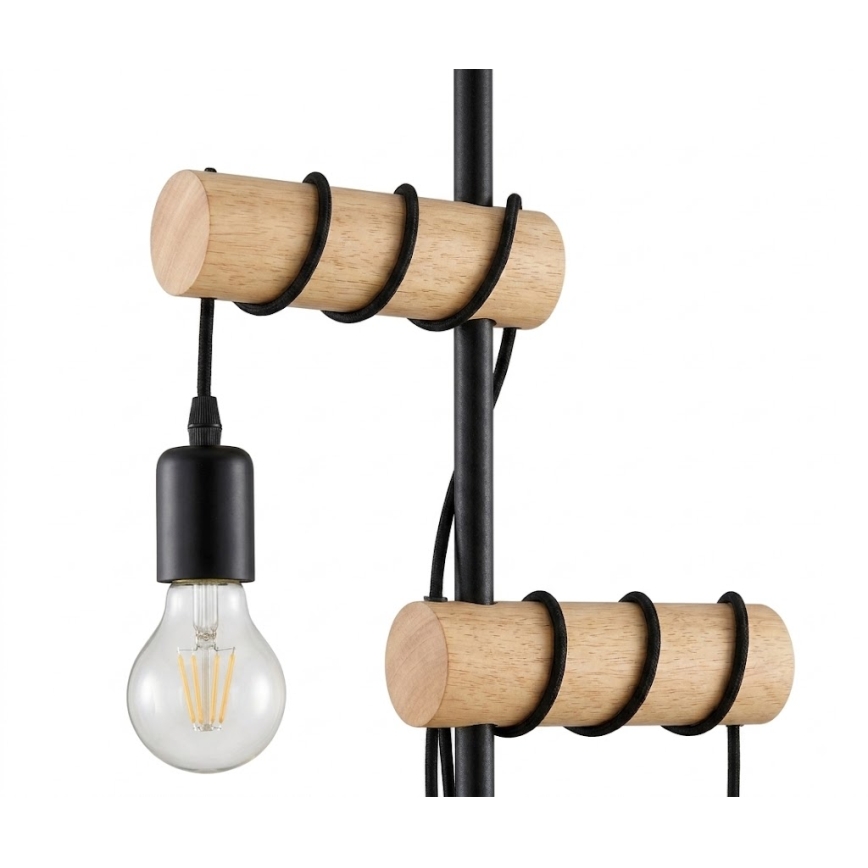 Eglo 183215 - Põrandalamp TOWNSHEND 2xE27/10W/230V