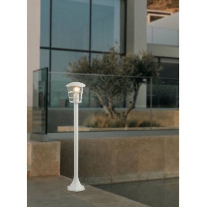 Eglo 18799 - LED välisvalgusti ALORIA 1xE27/8,5W/230V IP44 valge