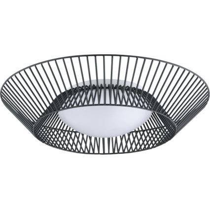 Eglo 200842 - PIASTRE LED laelamp, 8,2 W, 230 V, Ø 39 cm, must