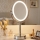 Eglo 201598 - Meigipeegel LED-taustvalgustusega LED/4W/4xAA IP65 läikiv kroom