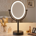 Eglo 201599 - Meigipeegel LED-valgustusega LED/4W/4xAA IP65 must