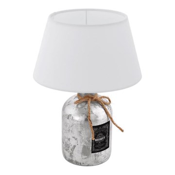 Eglo 202115 - Laualamp MOJADA 1xE27/40W/230V valge