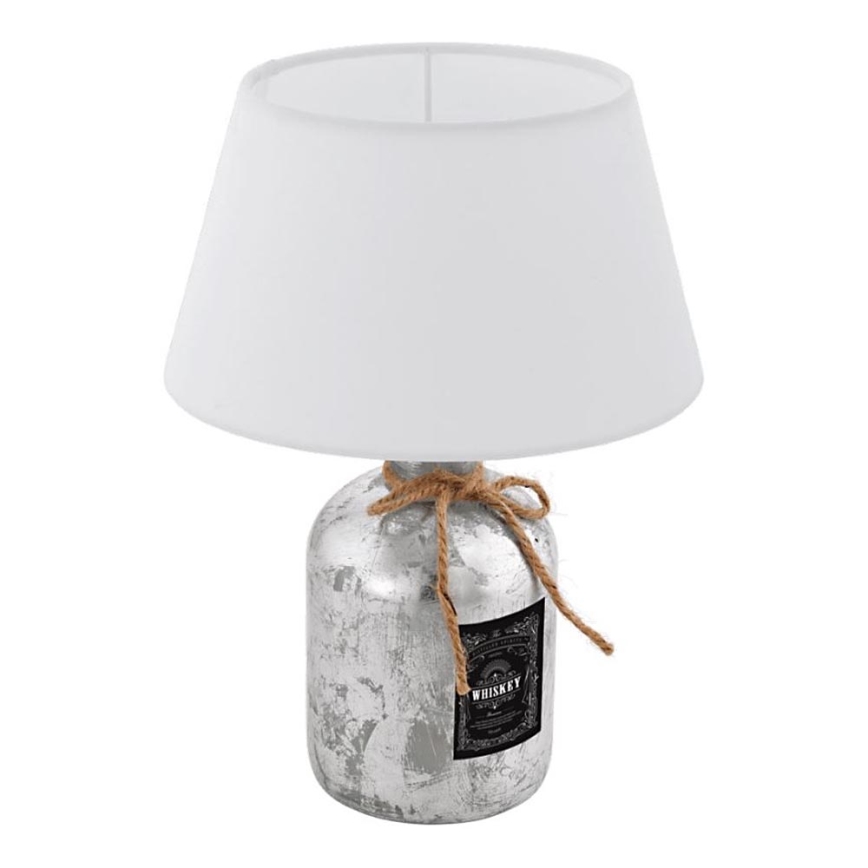 Eglo 202115 - Laualamp MOJADA 1xE27/40W/230V valge