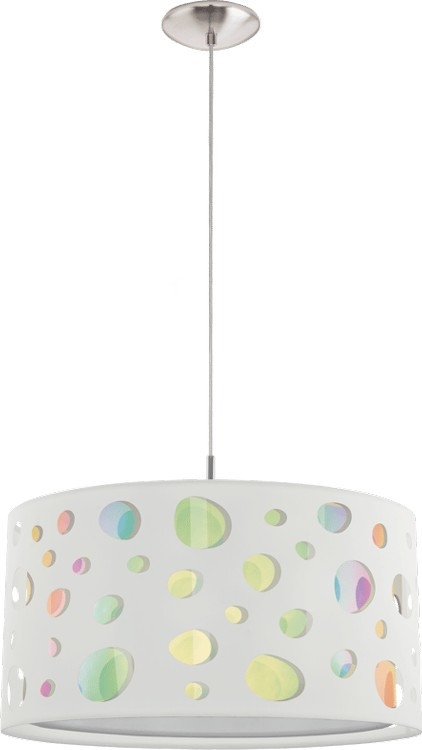 Eglo 202528 - MONEDA lastetoa ripplamp kaabliga 1xE27/60W/230V