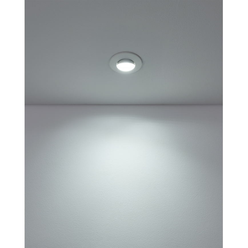 Eglo - Komplekt 3x LED lae sisseehitatavad valgustid LED/4,9W/230V 2700/4000/6500K läbimõõt 9 cm valge