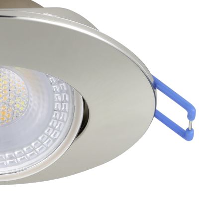 Eglo - Komplekt 5xLED sisseehitatavad laevalgustid LED/4,9W/230V 2700/4000/6500K läbimõõt 9 cm mattkroom
