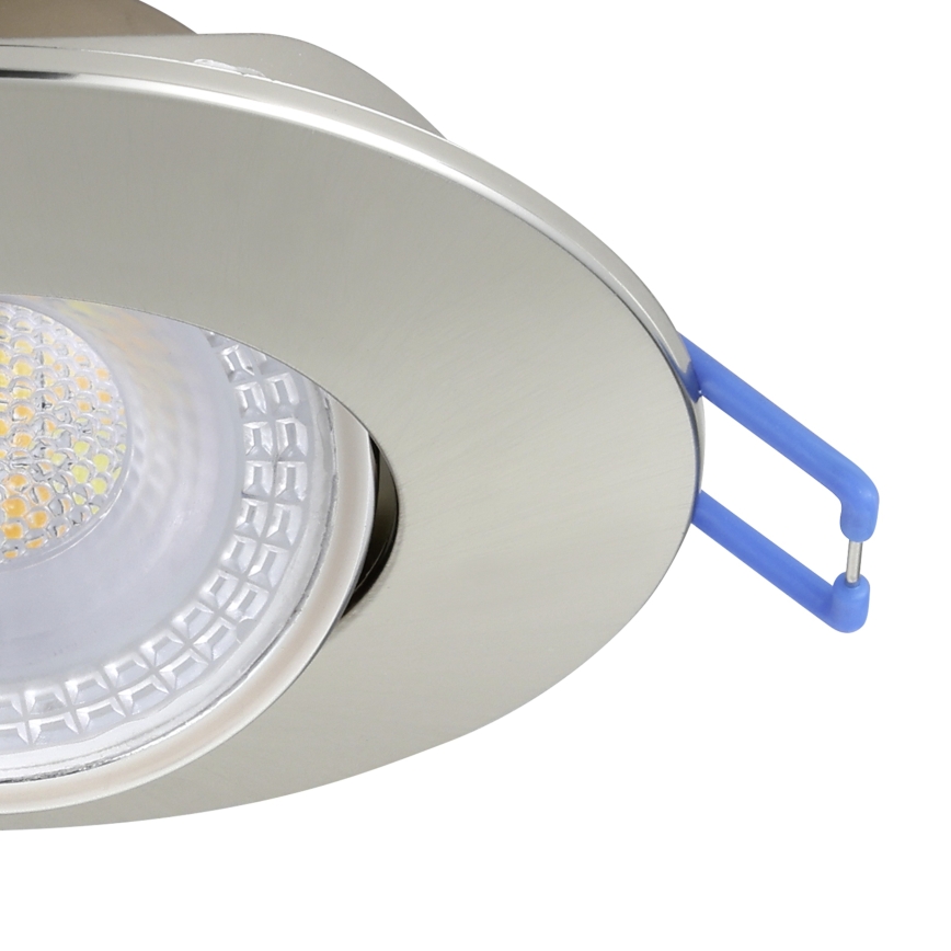 Eglo - Komplekt 5xLED sisseehitatavad laevalgustid LED/4,9W/230V 2700/4000/6500K läbimõõt 9 cm mattkroom