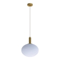 Eglo 300499 - kuldne rippvalgusti kaabliga ERCALTO 1xE27/25W/230V