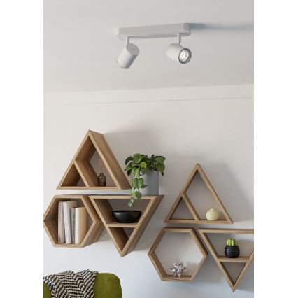 Eglo - Vannitoa suunav valgusti 2xGU10/5W/230V IP44 valge