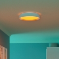 Eglo 300686 - LED RGBW hämardatav laelamp MASSIGNANO-Z LED/18,5W/230V 2700-6500K läbimõõt 40 cm valge + kaugjuhtimispult