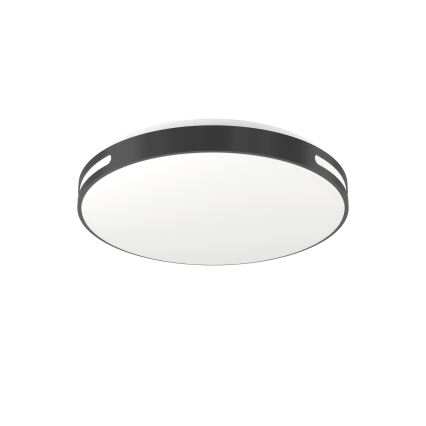 Eglo 300687 - LED RGBW hämardatav laevalgusti MONTEGRANARO-Z LED/18,5W/230V 2700-6500K läbimõõt 39,4 cm must + kaugjuhtimispult