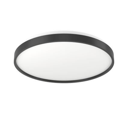 Eglo 300692- hämardatav LED RGBW laelamp MOZONCILLO-Z LED/28,3W/230V 2700-6500K läbimõõt 48,4 cm must + kaugjuhtimispult