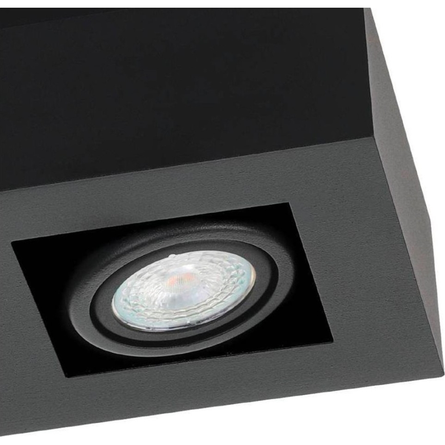 Eglo 31064 - LED-spottvalgusti MENDOZA 3xLED/4,7W/230V 3000K must